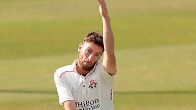 Lancashire's Richard Gleeson is in with a chance of appearing for England. PA