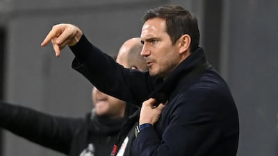 Frank Lampard at Craven Cottage in London. AFP