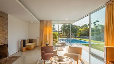 It was originally owned by Edgar J Kaufmann, Sr, who commissioned its build in 1946