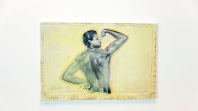 Layla Doueidi's work at Consolidation is Reconsolidation explores how scent and imagery can evoke personal and inherited memories, drawing on her family's history of perfumery. Victor Besa / The National