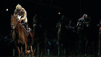 Mike Smith on board Drosselmeyer emerged from behind to roar to a beautiful victory in the Breeders' Cup Classic in Louisville Kentucky.