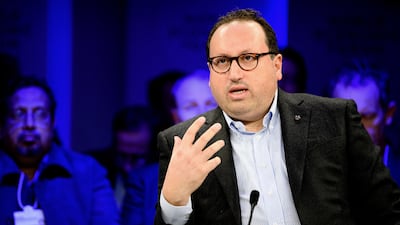 Alain Bejjani, chief executive of Majid Al Futtaim, at the World Economic Forum in Davos. Manuel Lopez / World Economic Forum