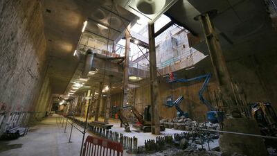 Work continues on the new Crossrail station at Paddington. Peter Macdiarmid / Getty Images