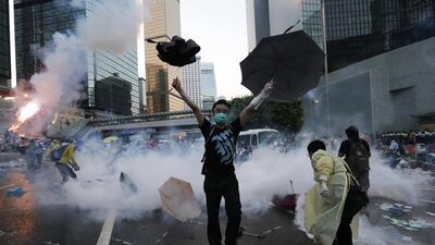 Pro-democracy demonstrators say that China is reneging on its promise to maintain the city’s independence under its “one country, two systems” pledge agreed when British colonial rule ended almost 20 years ago. Tyrone Siu/Reuters
