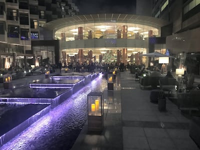 Visit the new Al Nafoura Lounge at the Beach Rotana.