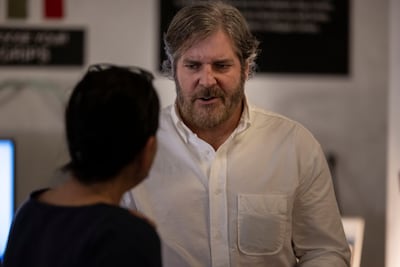 Steve Sosebee is calling for the restoration of Gaza’s healthcare infrastructure and prioritising care for injured children. Antonie Robertson / The National