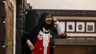 Mariam Al Kabi has used the talli technique to embroider clothing since she was 10. Khushnum Bhandari / The National