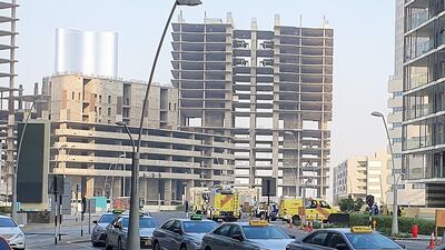 Emergency services respond to the incident on Saturday morning. The National