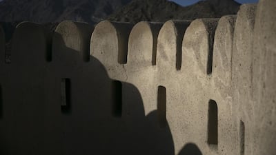 A view of the top of one of the two watch towers that guard the Al Bidya Mosque. Silvia Razgova / The National