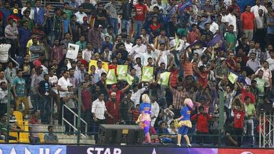 The Indian Premier League has been a massive hit in the UAE. Jeffrey E Biteng / The National