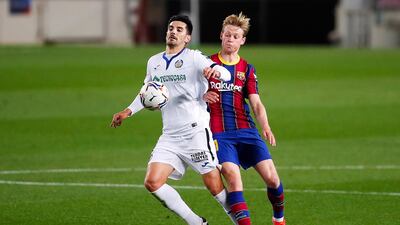 Frenkie De Jong 6 - The Dutchman made good forward runs but should have gone for goal when on the end of a Lenglet ball over the top. Moved to centre-back in the second half and didn’t look out of place. Getty