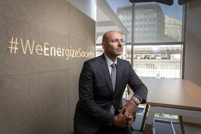 Siemens Energy is expanding across the Middle East. It has about 117GW of capacity in the region, Mr Shoukry said. Antonie Robertson/The National