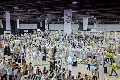 The Ahmed Bin Rashid Humanitarian Bridge event in collaboration with Operation Chivalrous Knight 3 at the Dubai World Trade Centre. Photo: Wam
