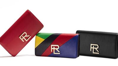 Ralph Lauren RL clutches. Courtesy of Ralph Lauren
