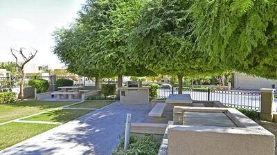 The garden has been beautifully revamped, in feng-shui style, with a dedicated barbecue area, gazebo and serene water feature. Courtesy of Better Homes