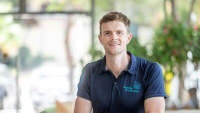 Scott MacFarlane, founder and managing partner of real estate business Family Homes DXB, says his biggest luxury is being in control of his time. Leslie Pableo / The National