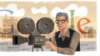 Youssef Chahine's 89th birthday Google Doodle