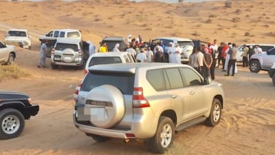 The body of the Emirati was found near a farm in Ras Al Khaimah five days after he went missing. Courtesy RAK Police