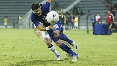 Phil Younghusband scored one of the goals for the Philippines on Saturday. Jeffrey E Biteng / The National