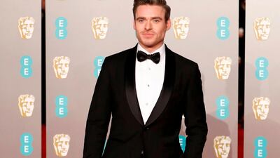 Richard Madden at the 2019 Bafta Awards ceremony at the Royal Albert Hall in London, on February 10, 2019. AFP
