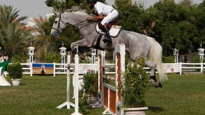 Ahmed Al Junaibi will be among the Emirati riders competing at the Global Championship Tour.