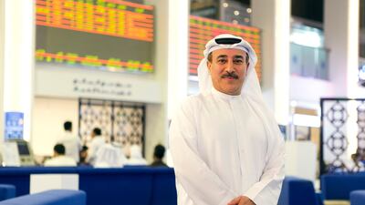 Hassan Abdulrahman Al Serkal, executive vice president of Dubai Financial Market. predicts short-selling will be introduced later this year. Reem Mohammed / The National