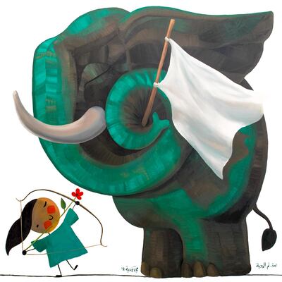 Majd Kurdieh, 'Untitled', 2019, from his Surrender To Love series.