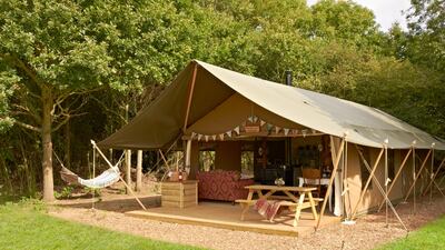 Camping, Glamping and Holiday Park of the Year - Secret Meadows, Suffolk.
