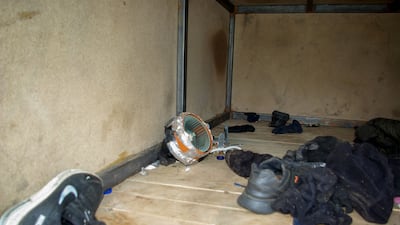 The Afghan migrants were packed in the cargo space of a lorry, where they were poisoned by carbon monoxide fumes from the vehicle's exhaust. AFP