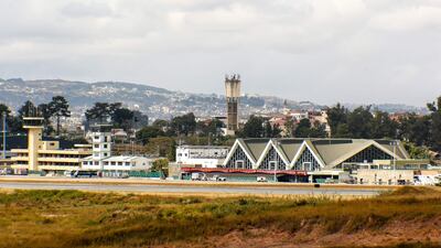 The crowd crush occurred at the entrance to the Barea stadium. AFP