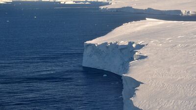 Scientists from the British Antarctic Survey have warned that the collapse of the the Thwaites glacier could be imminent. AP