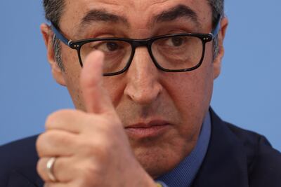 German Minister for Food and Agriculture Cem Ozdemir. EPA