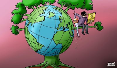 The world has a lot to do to combat climate change in the next decade. Shadi Ghanim