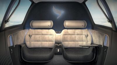 A view of the interior. Courtesy Vertical Aerospace