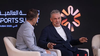 Italian great Roberto Baggio with Alessandro Del Piero