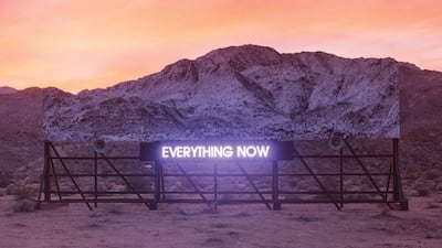 Everything Now by Arcade Fire.