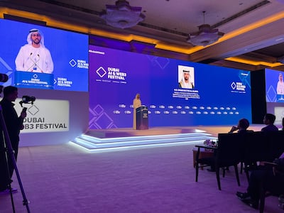 Omar Al Olama, Minister of State for AI, Digital Economy and Remote Work Applications. Photo: Cody Combs / The National