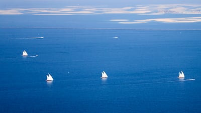 The race celebrates the role the sea has played in the UAE's society, culture and economy