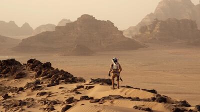 'The Martian' was almost entirely shot in Jordan. Courtesy 20th Century Fox