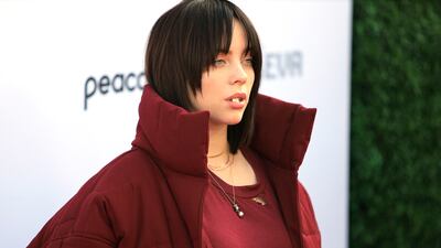 The surname of popstar Billie Eilish, is a tongue-twister for many broadcasters. Photo: EPA