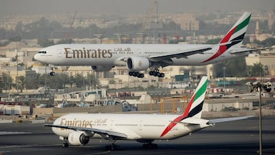Emirates Airline’s partnership with Qantas saw the Australian carrier move its European operations hub to Dubai from Singapore. Andrew Parsons / The National