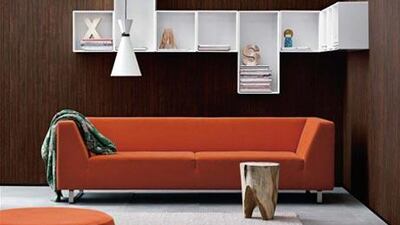 A handout photo showing Lugo sofa in a room set (Courtesy: BoConcept)