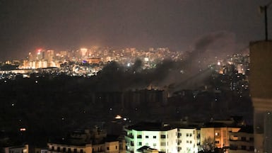 Smoke rises after a reported Israeli airstrike, amid escalating hostilities between Israel and Hezbollah, as the U. S. -Israeli conflict with Iran continues, in the southern suburbs of Beirut, Lebanon, March 28, 2026. REUTERS / Raghed Waked REFILE - QUALITY REPEAT