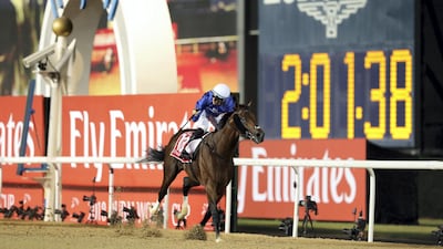 Next year's Dubai World Cup race will be the richest yet after the prize fund was increased. Chris Whiteoak / The National