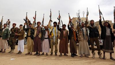 Hundreds of children in Yemen have been thrown into armed conflict in recent months. Yahya Arhab / EPA