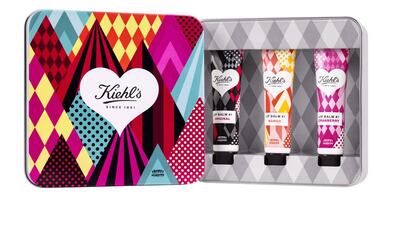 The Valentine’s Day lip balm set from Kiehl’s. Courtesy of Kiehl’s