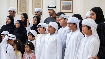 Sheikh Mohamed said foster mothers upheld the values of generosity and compassion that define Emirati society