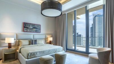 The 118 Contemporary bedroom. Courtesy LuxuryProperty.com