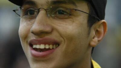 Jihad Moughniyeh is pictured here on February 16, 2009, during a rally held in the southern suburbs of Beirut to mark the anniversary of the Israeli killing of his father, Imad Moughniyeh, and two other Hizbollah commanders. Jihad was killed himself on January 18, 2015, in an Israeli air strike on the Syrian side of the Golan Heights. Ramzi Haidar/AFP Photo