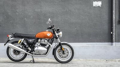 The all new Royal Enfield Interceptor 650 Twin. Antonie Robertson / The National